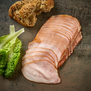 Uzená pečeně bez kosti krájená