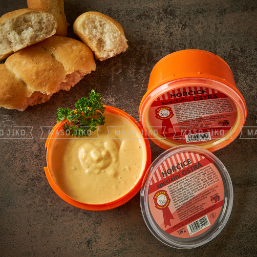 detail Hořčice řeznická OSTRÁ 180g