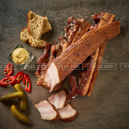 detail Venkovská slanina